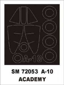 Montex SM72053 A-10 Thunderbolt ACADEMY