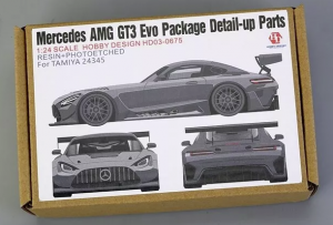 Hobby Design HD03-0675 Photoetch Detail-Up Set for Mercedes AMG GT3 Evo Tamiya 1/24