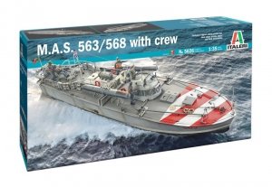 Italeri 5626 M.A.S. 563/568 with crew 1/35