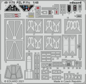 Eduard 491175 PZL P.11c ARMA HOBBY 1/48