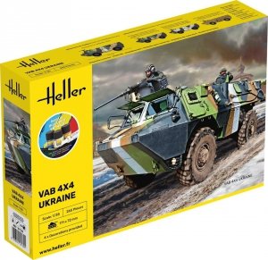 Heller 57130 VAB 4X4 Ukraine - Starter Kit 1/35