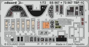 Eduard SS867 Grumman TBF-1C - Zoom Set (for Hobby Boss Kits) 1/72