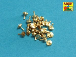 Aber 16115 Turned imitation of Hexagonal bolts 0,85 x 1,30 mm x 30 pcs. (1:16)