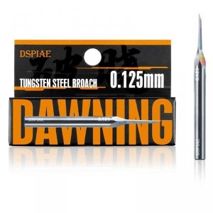 DSPIAE XPB-0125 Dawning Tungsten Steel Push Broach 0.125mm / Rysik ze stali wolframowej