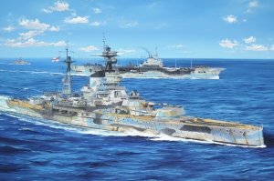 Trumpeter 05379 HMS Resolution 1/350