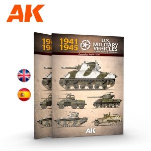 AK Interactive AK642 AMERICAN MILITARY VEHICLES – CAMOUFLAGE PROFILE GUIDE