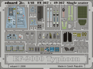 Eduard 49367 EF-2000 Typhoon Single Seater 1/48 Revell