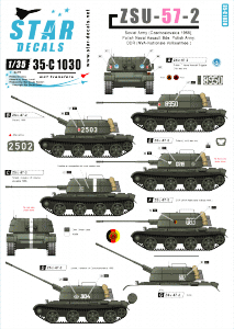 Star Decals 35-C1030 ZSU-57-2 1/35