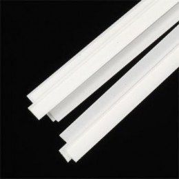 Plastruct 90717 Pręt 0,3mm x 4,0mm- 250mm (Styrene White) / 10 szt.