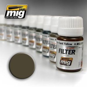 AMMO of Mig Jimenez 1502 DARK GREY FOR WHITE 35ml