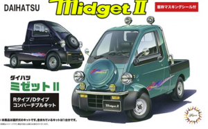 Fujimi 047324 Daihatsu Midget II R-type/D-type Convertible Kit 1/24