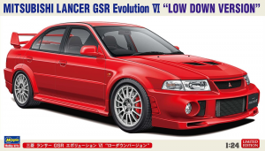 Hasegawa 20803 Mitsubishi Lancer GSR Evolution VI Low Down Version 1/24