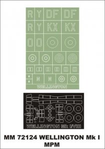 Montex MM72124 Wellington I/VIII  MPM 1/72