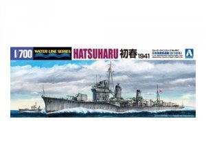 Aoshima 04580 I.J.N. DESTROYER HATSUHARU 1941 1/700