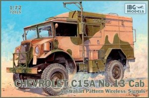 IBG 72015 Chevrolet C15A No.13 Cab Australian Pattern Wirel 1/72