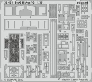 Eduard 36451 StuG III Ausf.G TAKOM 1/35