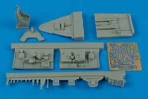 Aires 4394 F6F-5 Hellcat cockpit set 1/48 Eduard