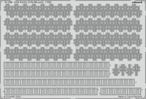 Eduard 53296 USS Nimitz CVN-68 part 2 TRUMPETER 1/350