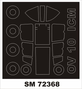 Montex SM72368 OV-10D for ICM 1/72