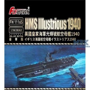 FlyHawk Model FH1116S HMS Illustrious 1940 Deluxe Edition 1/700