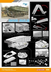 Dragon 3606 M48 AVLB 1/35