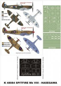 Montex K48084 Spitfire MkVIII 1/48