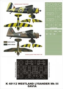 Montex K48112 Lysander III 1/48
