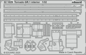 Eduard 321029 Tornado GR.1 interior for ITALERI 1/32