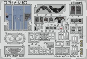 Eduard 73784 A-1J HOBBY 2000, HASEGAWA 1/72