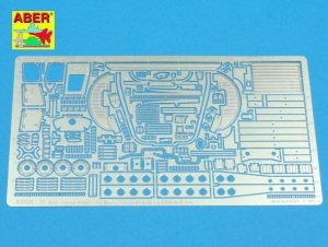 Aber 35A090 Additional set with parts for engine and suspension to german Steyr Type 1500 A/01 (1:35)