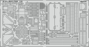 Eduard 36475 M4A3 (76)W ZVEZDA 1/35