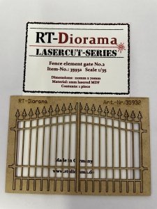 RT-Diorama 35932 Fence element gate No.2 1/35
