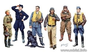 Master Box 3201 Famlous pilots of IIWW Kit 1 (1:32)