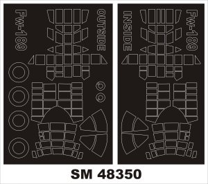Montex SM48350 Fw-189 A-1 Nacht Jager GREAT WALL HOBBY
