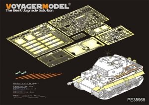 Voyager Model PE35965  WWII German Tiger I Late Production For RFM 5015 1/35