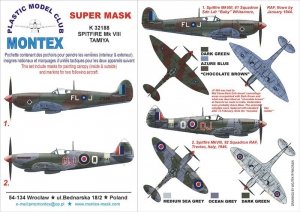  Montex K32188 SPITFIRE VIII 1/32