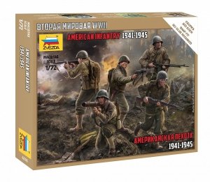 Zvezda 6278 U.S. Infantry 1/72