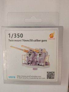 Very Fire USS18 USS Metal Barrel for MONTANA Class 1/350