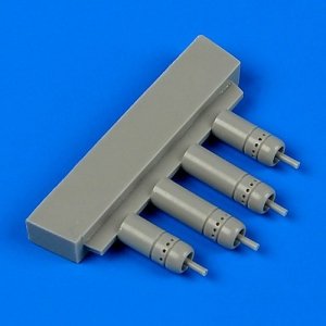 Quickboost QB48671 F4U-5 Corsair gun barrels without pylons Hasegawa 1/48