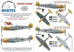 Montex K32185 BF 109E-1/4 1/32