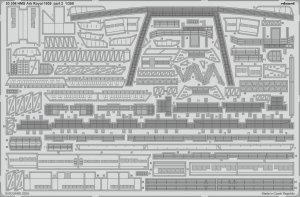 Eduard 53306 HMS Ark Royal 1939 part 2 I LOVE KIT 1/350