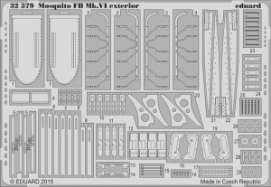Eduard 32379 Mosquito FB Mk. VI exterior TAMIYA