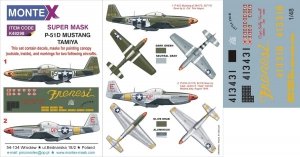 Montex K48298 P-51D MUSTANG 1/48