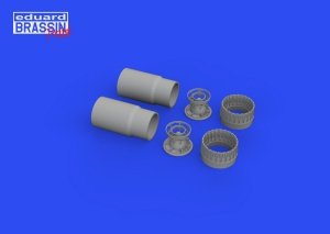 Eduard 648690 F-4B exhaust nozzles PRINT TAMIYA 1/48