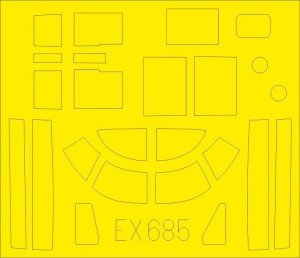 Eduard EX685 A-26B ICM 1/48