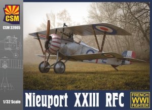 Copper State Models 32-004 Nieuport XXIII French WWI Fighter 1/32