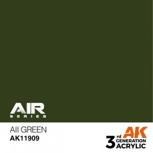 AK Interactive AK11909 AII GREEN – AIR 17ml