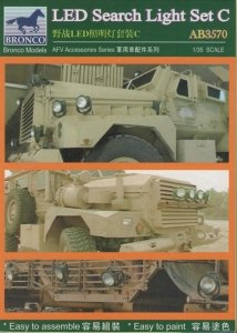 Bronco AB3570 Led Search Light Set C 1/35