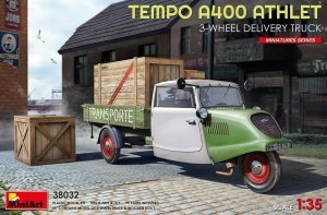 MiniArt 38032 TEMPO A400 ATHLET 3-WHEEL DELIVERY TRUCK 1/35