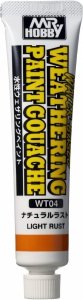 Gunze Sangyo WT-04 Weathering Water-Based Paint Gouache Light Rust 20ml
